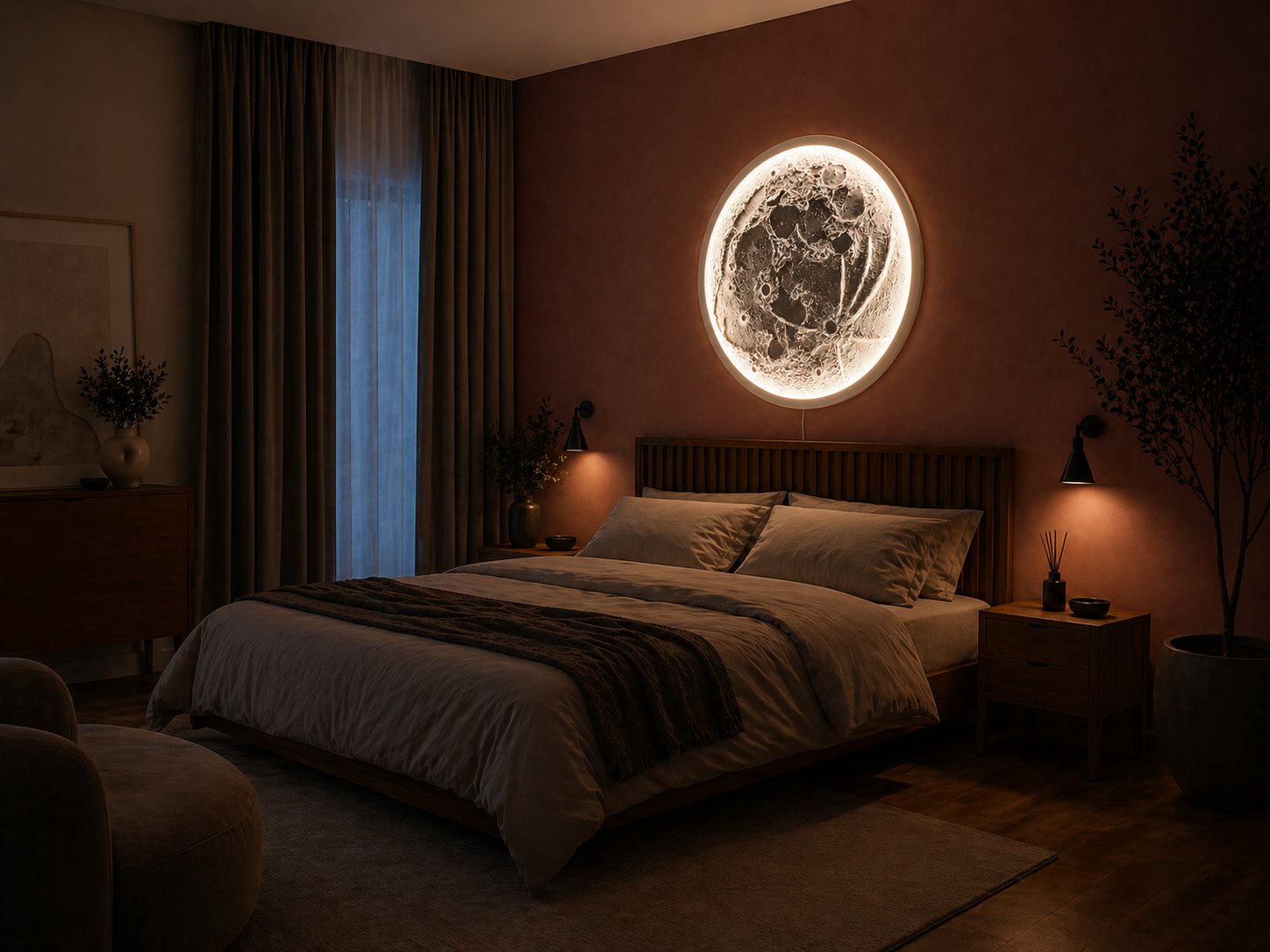 Luna SELUNA en dormitorio variante