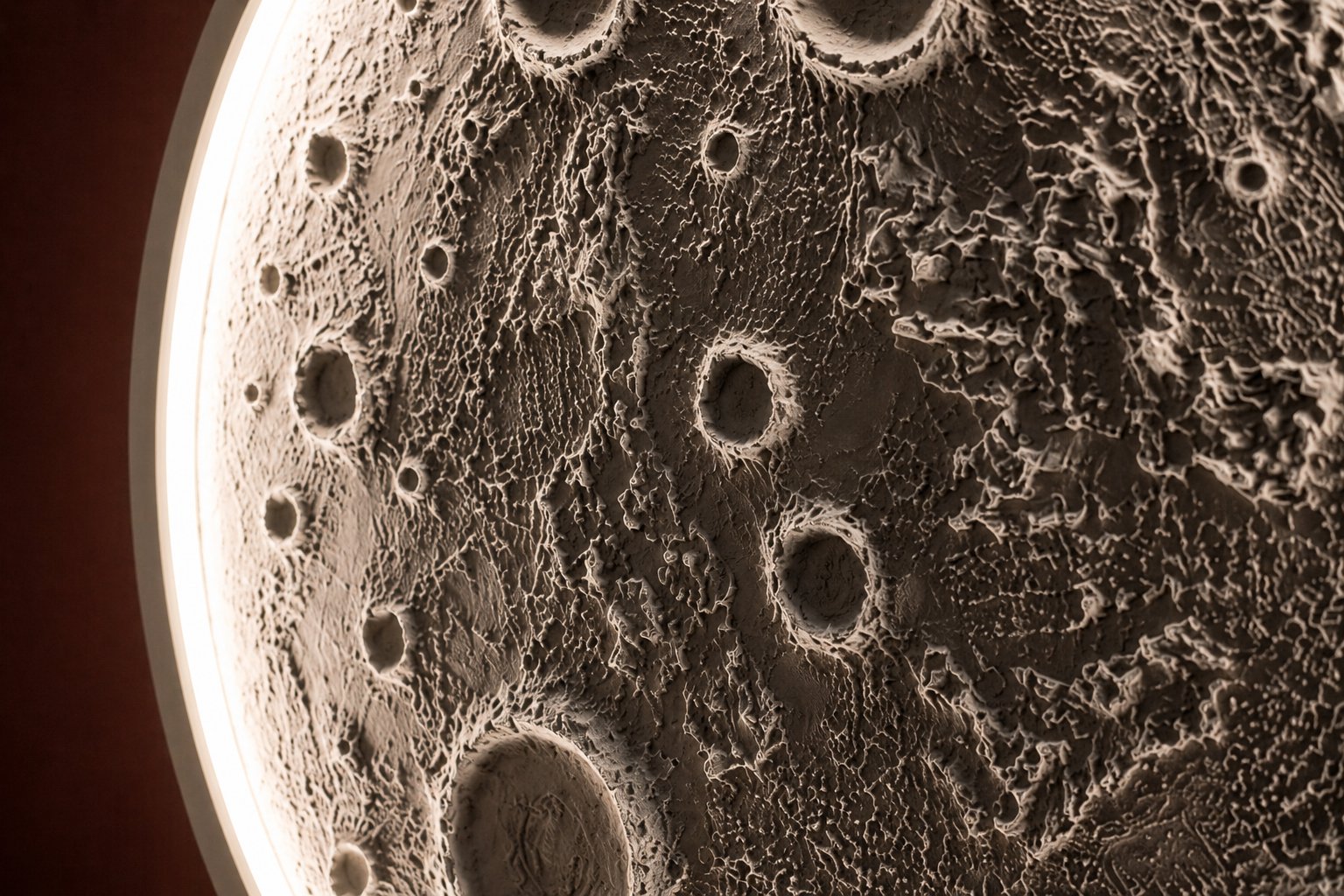 Macro textura lunar artesanal SELUNA